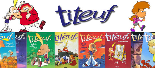 Illustration série albums Titeuf