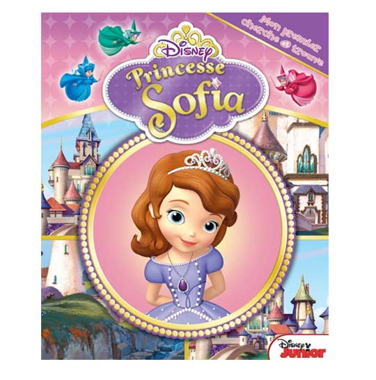 Princesse Sofia - Livre Mon premier cherche et trouve