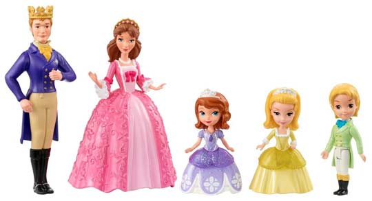 Figurines princesses Sofia