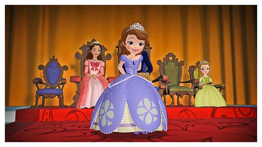 Princesse Sofia - illustration episode 20 - Tante Tilly