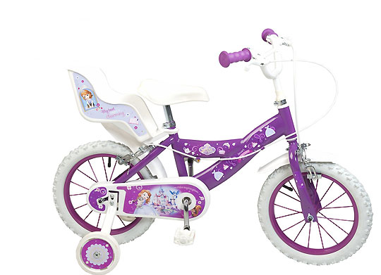 vélo à roulettes princesse Sofia