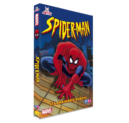 DVD Spiderman - Les araignees robots