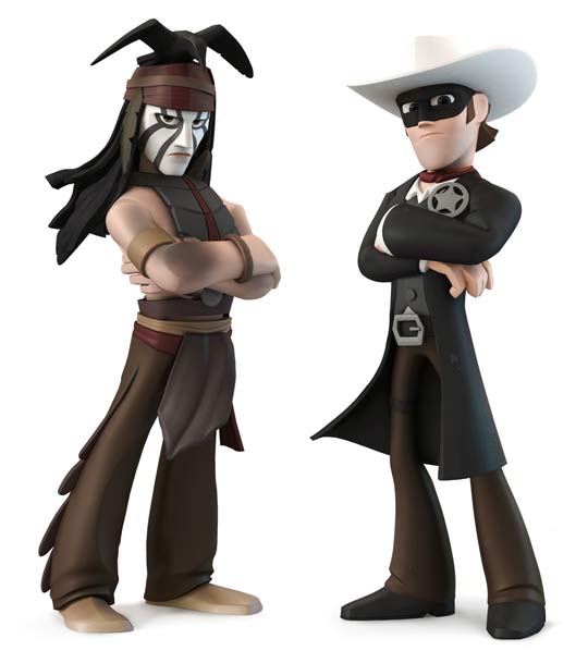Disney-infinity pack aventure lone ranger - Lone Ranger et Tonto