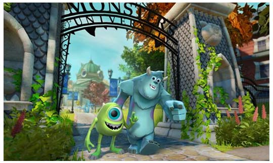 Disney-infinity aventure Monstres Academy
