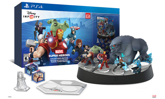 Pack collector pour PS3 et PS4 disney infinity 2.0 super heroes Marvel