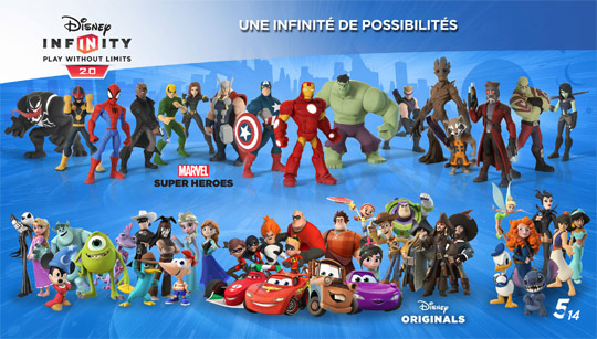 Figurine des Disney Infinity et Disney Infinty 2.0 