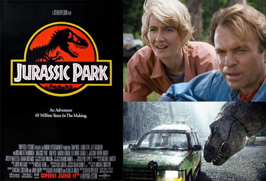 Jurassic Park 1 - Affiche