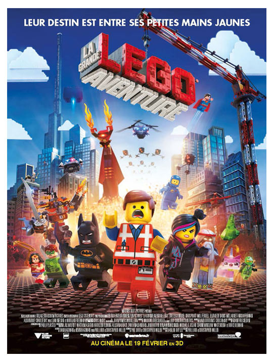 Affich du film La grande aventure LEGO
