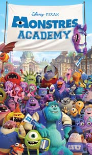 affiche Monstres Academy 