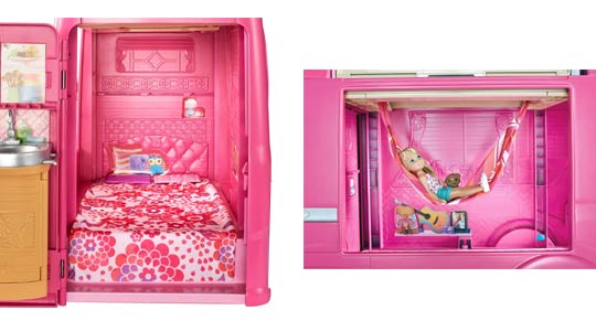 Camping-car Duplex Barbie - Salon