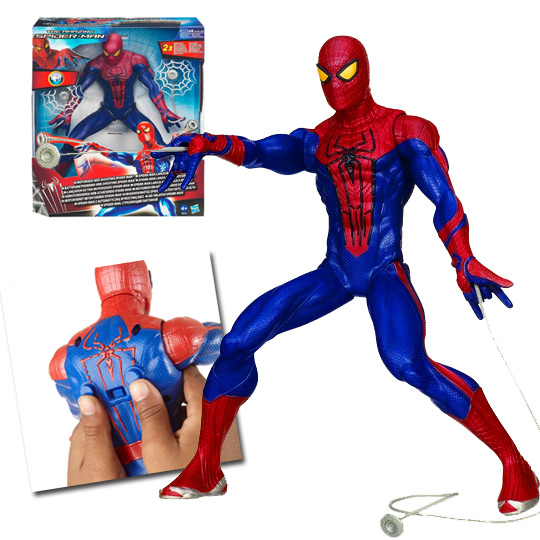 Spiderman Figurine de Combat 15 cm Assortiment Hasbro : King Jouet, Héros &