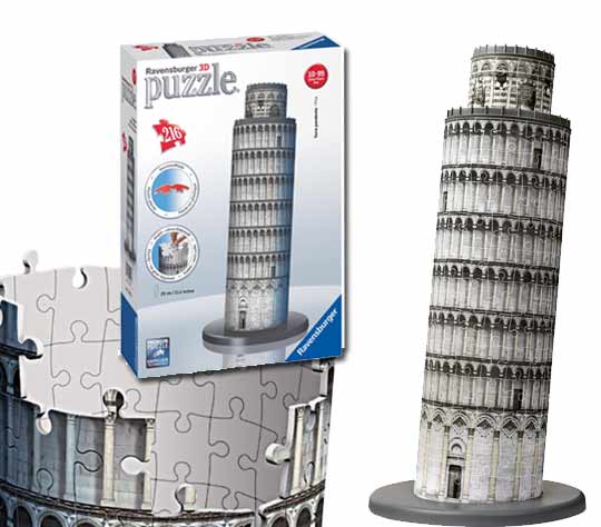 Puzzle 3D - La tour de Pise
