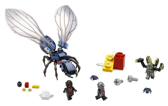 Lego Ant-Man - Contenu coffret