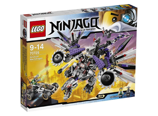 Lego Ninjago - L'attaque du dragon Nindroïde  n°70725