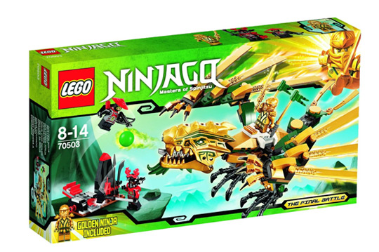 Lego Ninjago  - Le dragon d'or n°70503  