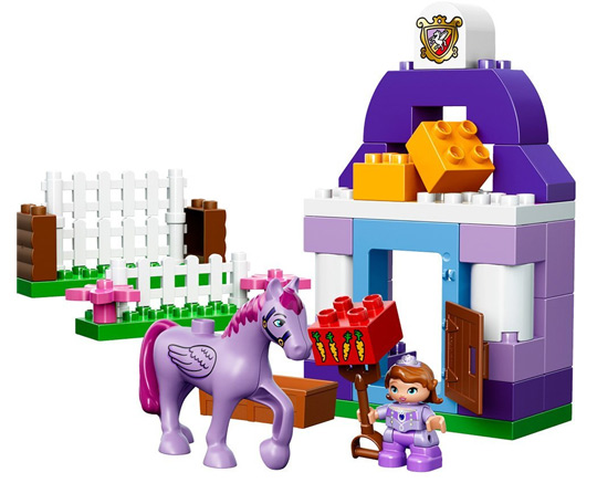 Lego Duplo Princesse Sofia - L'Ecurie royale - 10594 - Contenu du set