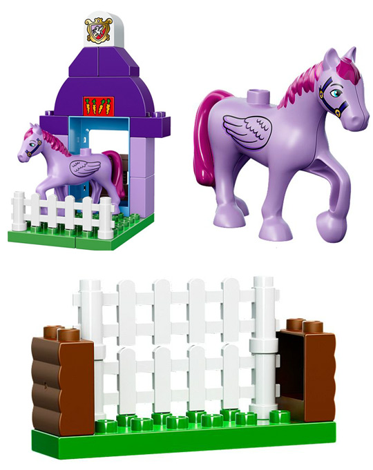 Lego Duplo Princesse Sofia - L'Ecurie royale - 10594  - Détails du contenu