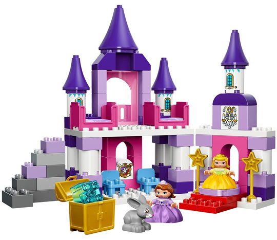 Lego Duplo Princesse Sofia - Le château Royal - 10595 - Contenu 