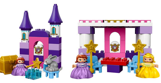Lego Duplo Princesse Sofia - Le château Royal - 10595 - Détails 