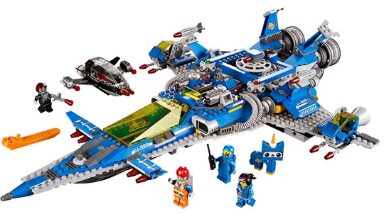 Lego Movie - 70816 - Le vaisseau spacial de Benny