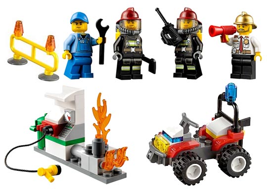 Lego Ensemble de demarrage pompiers - 60088
