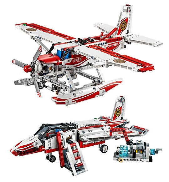 Lego Technic pompier - L'avion des pompiers - 42040