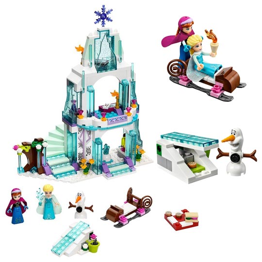 Lego princesse disney -41062 - Chateau reine des neiges - details