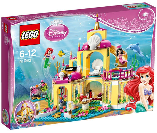 Lego princesse disney 41063 - LLe royaume sous marin d'Ariel - Presentation boite