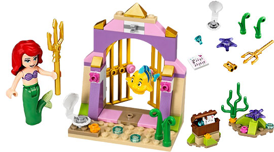 Lego disney princesse - 41050 - Les trésors d'Ariel - détails