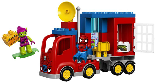 Lego Duplo L'aventure de Spider-Man en camion araignée • 10608 - Détails