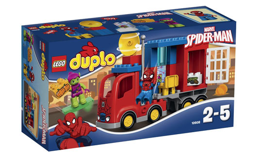 Lego Duplo  L'aventure de Spider-Man en camion araignée • 10608