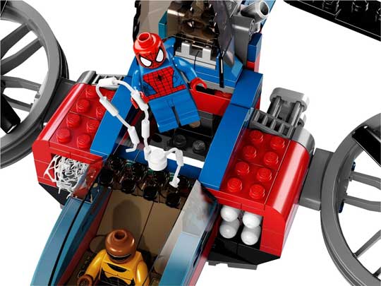 Lego Spiderman n°76016 - Sauvetage en helicoptere