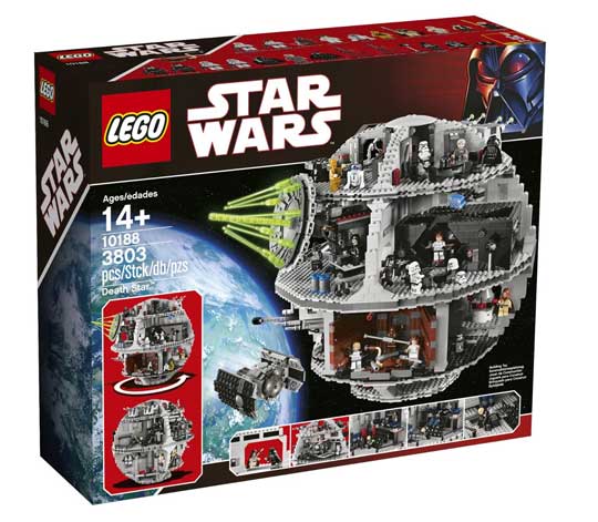 Lego Star wars 10188 - L'étoile noire boite