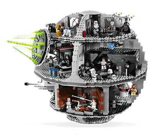Lego Star wars L'étoile noire 10188 - Modèle 