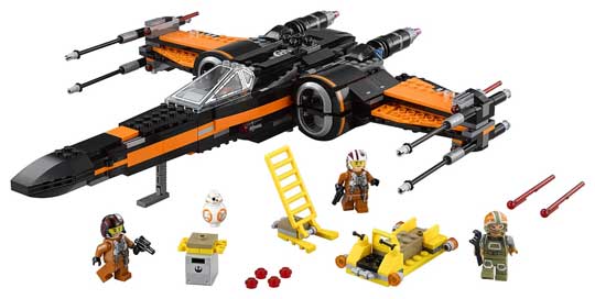 Lego 75102 Poe's X-wing Fighter