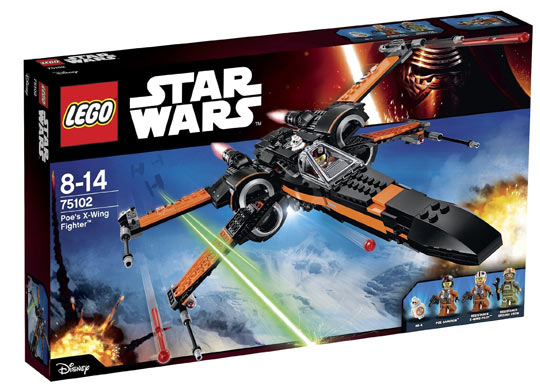 Lego Star wars 75102 - Presentation du X-Wing fighter