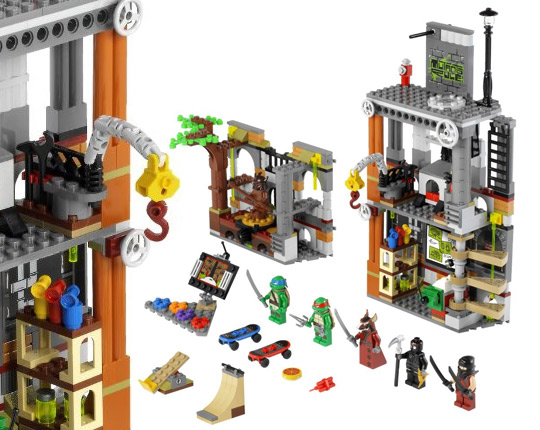 Lego Tortues Ninja 79103  - L'attaque du repaire des Tortues