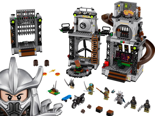 Lego Tortues Ninja 79117  - L'invasion du repaire des Tortues
