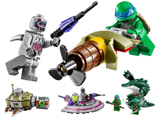 Lego Tortues Ninja 79121  - Course poursuite sous-marine