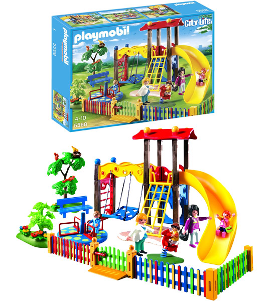 Square pour enfants avec jeux - Playmobil N° 5568