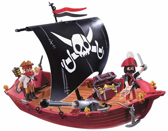 Playmobil - Chaloupe des pirates - 5298