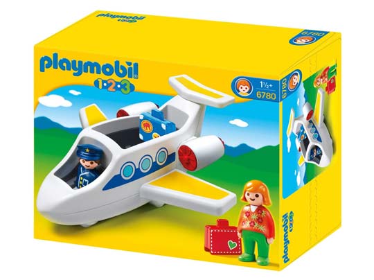 Playmobil 123 - Avion de ligne - 6780