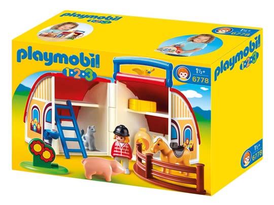 Playmobil 123 - Ferme transportable