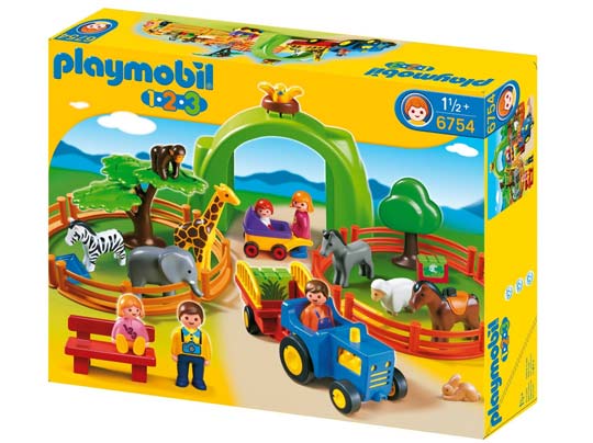 Playmobil - Coffret grand zoo - 6754