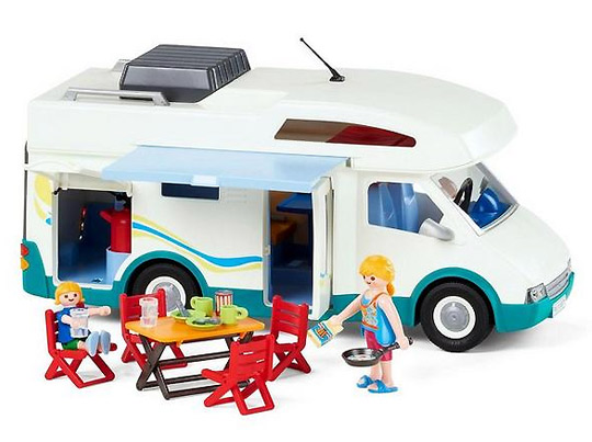 Playmobil - Famille avec camping-car - 6671 - Illustration 1