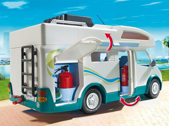 Playmobil - camping-car familial - 6671 - Illustration 5