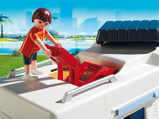 Playmobil - camping-car familial - 6671 - Illustration 6