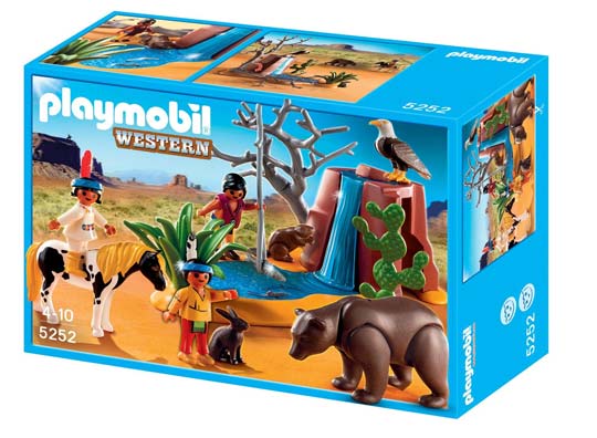 Playmobil - Enfants indiens avec animaux - 5252