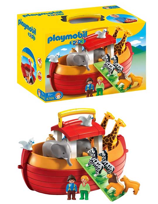 Playmobil 123 - 6765 - Arche de Noe transportable
