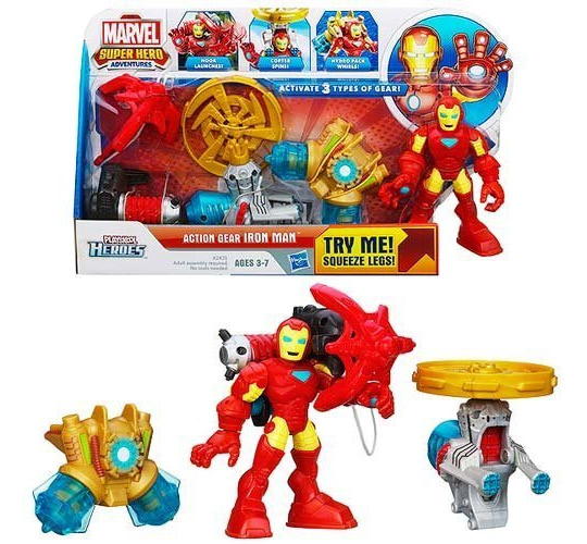Playskool marvel super hero - Action Gear Iron Man sur Amazon